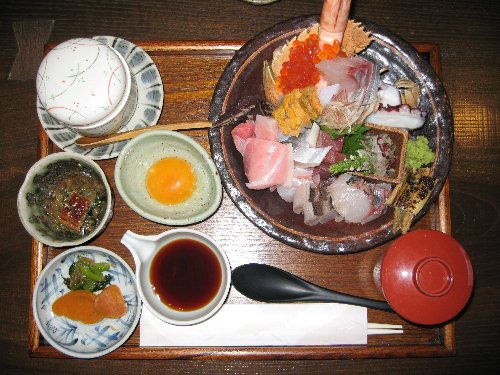 旬鮮丼御膳上
